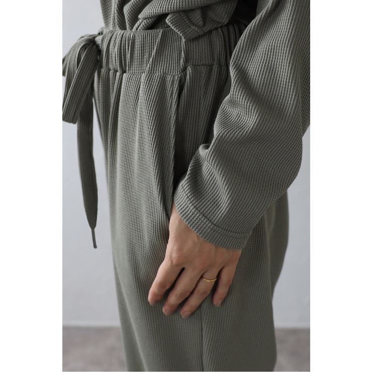 上質快眠ワッフルルームウェアセットアップ 88 004449 | BONJOUR SAGAN | 詳細画像18 