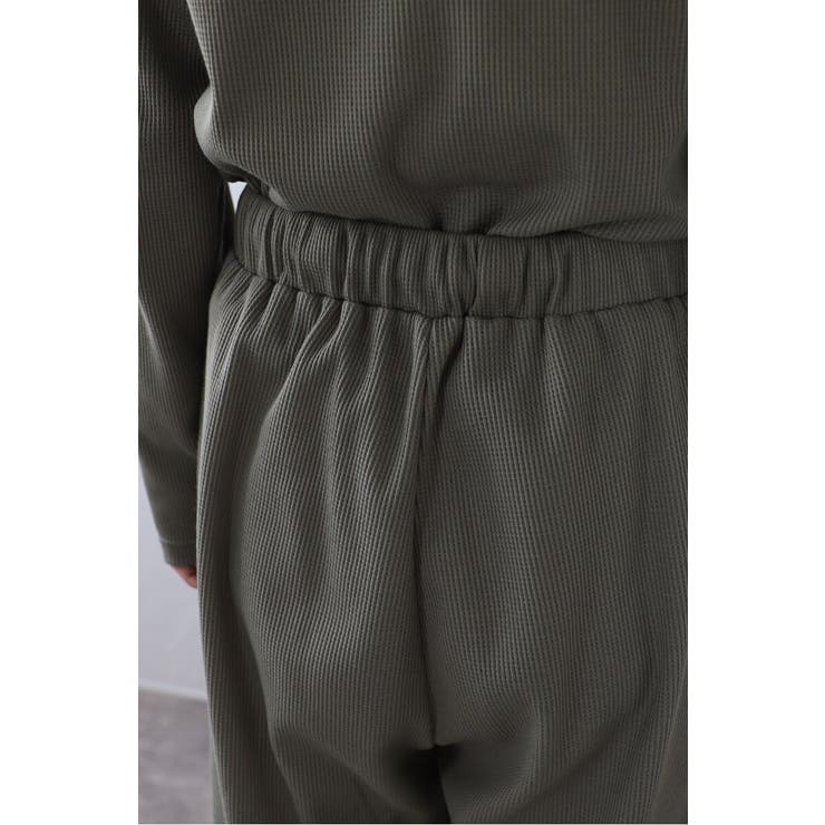 上質快眠ワッフルルームウェアセットアップ 88 004449 | BONJOUR SAGAN | 詳細画像19 