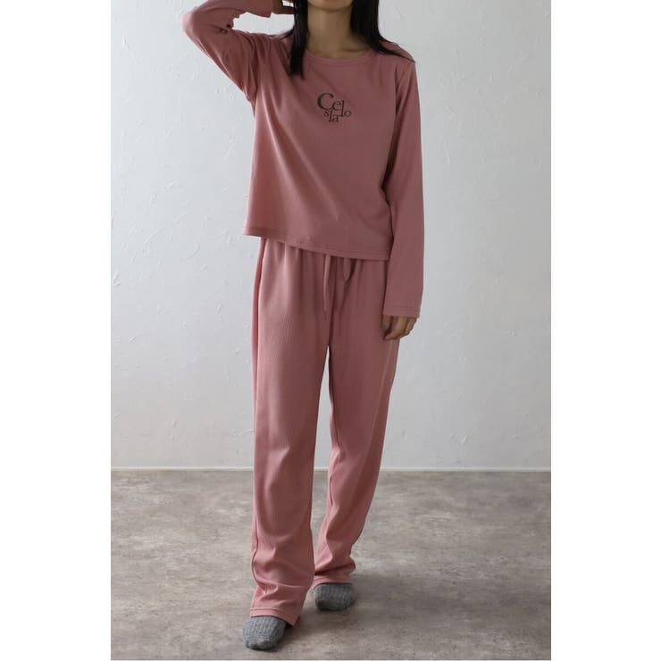 上質快眠ワッフルルームウェアセットアップ 88 004449 | BONJOUR SAGAN | 詳細画像32 