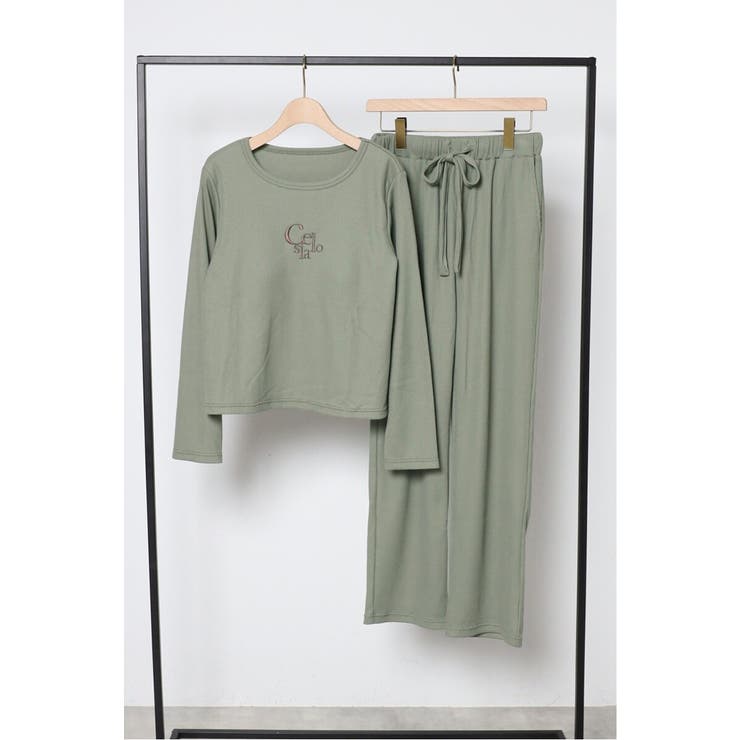 上質快眠ワッフルルームウェアセットアップ 88 004449 | BONJOUR SAGAN | 詳細画像37 