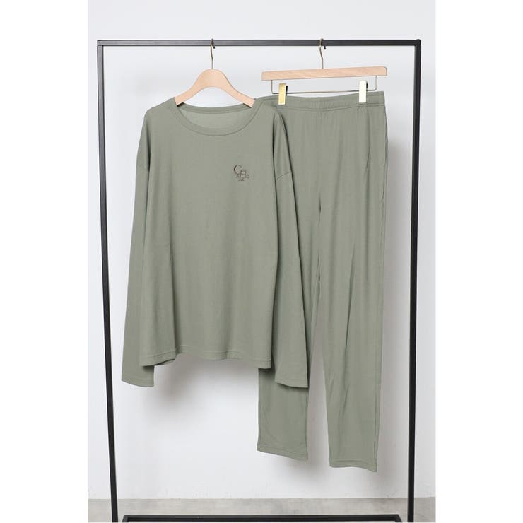 上質快眠ワッフルルームウェアセットアップ 88 004449 | BONJOUR SAGAN | 詳細画像40 