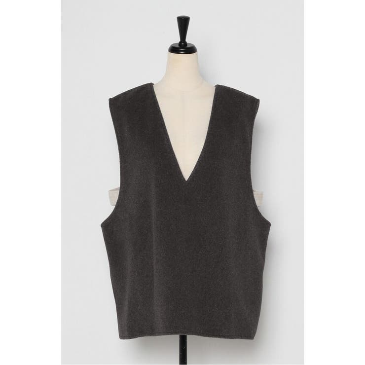 前後2WAYフェイクウール配色ベスト 88-004452 | BONJOUR SAGAN | 詳細画像45 