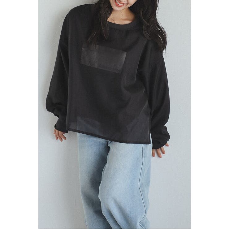 シアーレイヤードスウェット 88-004456 | BONJOUR SAGAN | 詳細画像21 