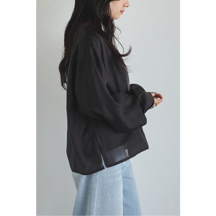 シアーレイヤードスウェット 88-004456 | BONJOUR SAGAN | 詳細画像22 