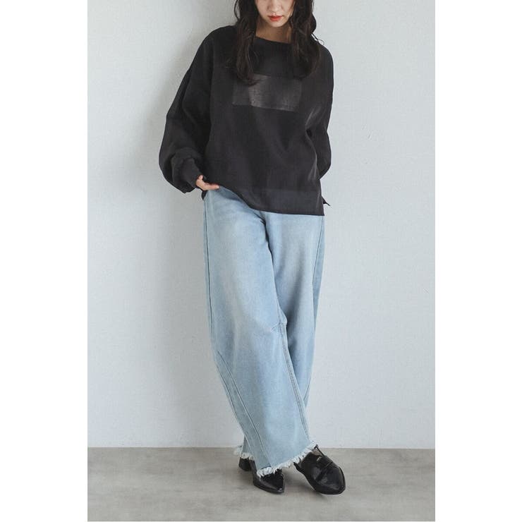 シアーレイヤードスウェット 88-004456 | BONJOUR SAGAN | 詳細画像23 