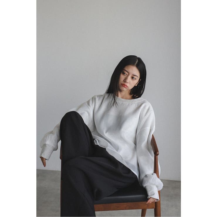 シアーレイヤードスウェット 88-004456 | BONJOUR SAGAN | 詳細画像28 