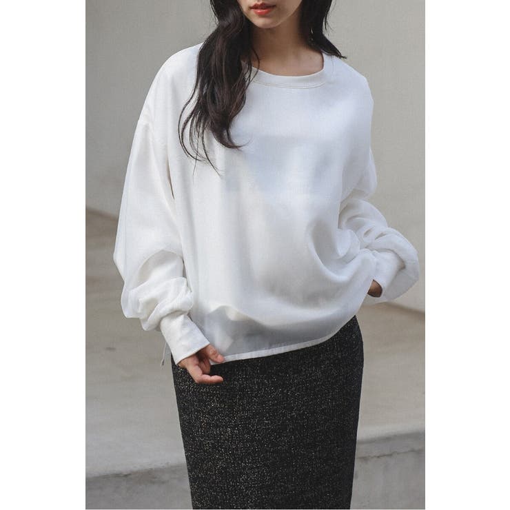 シアーレイヤードスウェット 88-004456 | BONJOUR SAGAN | 詳細画像29 