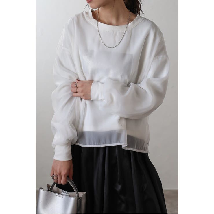 シアーレイヤードスウェット 88-004456 | BONJOUR SAGAN | 詳細画像39 