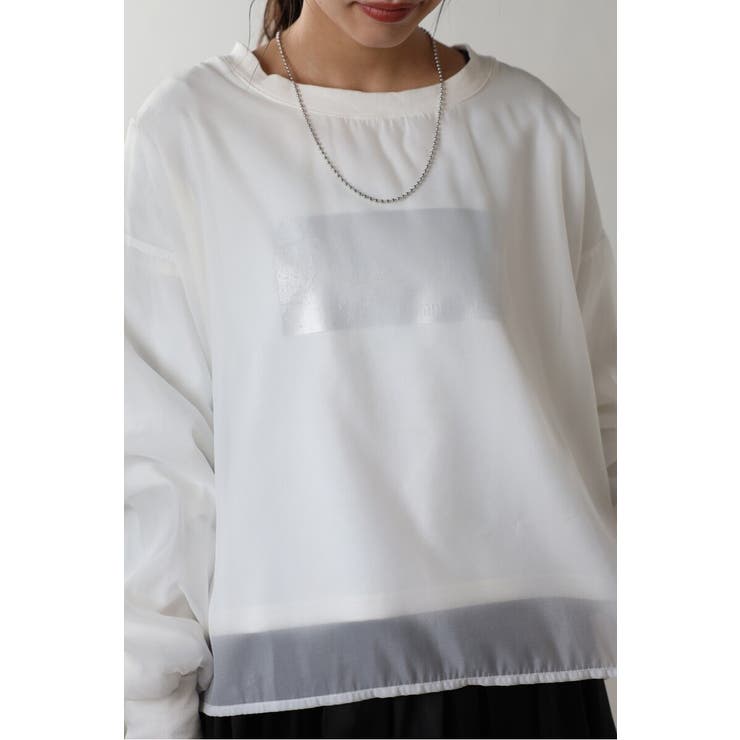 シアーレイヤードスウェット 88-004456 | BONJOUR SAGAN | 詳細画像43 