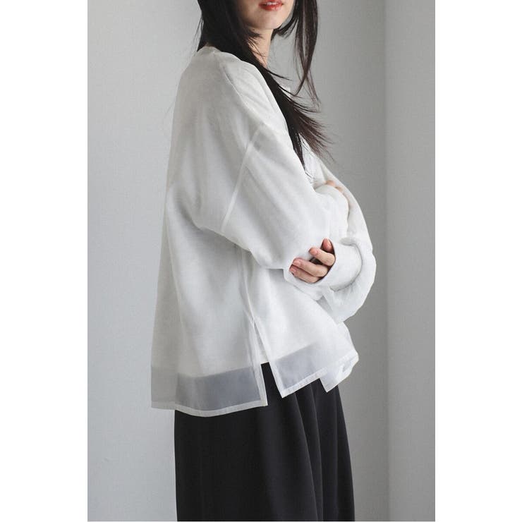 シアーレイヤードスウェット 88-004456 | BONJOUR SAGAN | 詳細画像9 