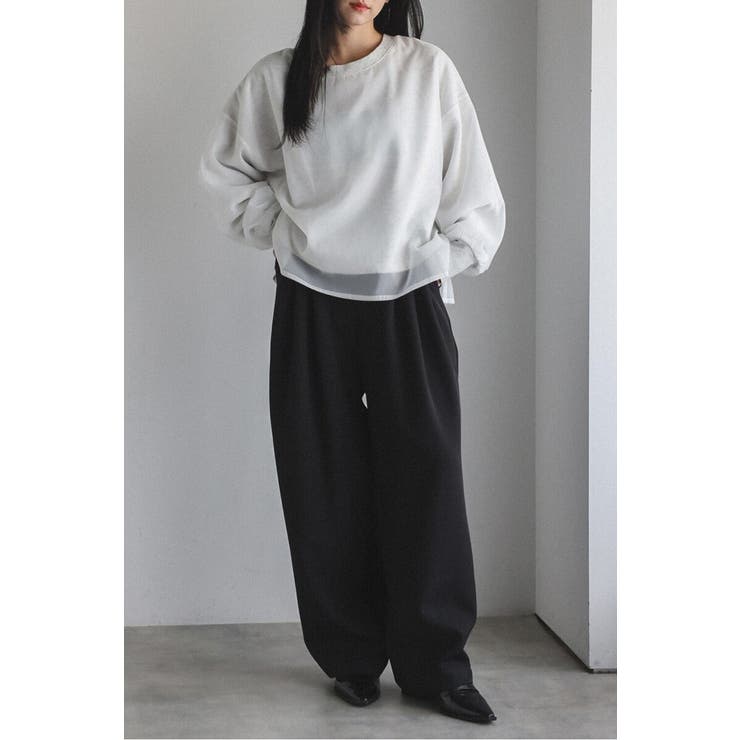 シアーレイヤードスウェット 88-004456 | BONJOUR SAGAN | 詳細画像11 