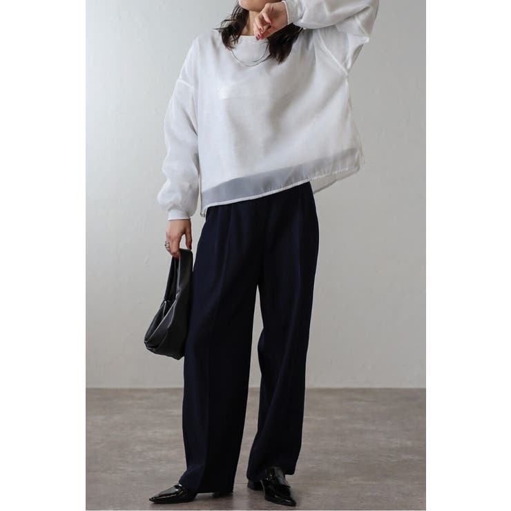 シアーレイヤードスウェット 88-004456 | BONJOUR SAGAN | 詳細画像17 