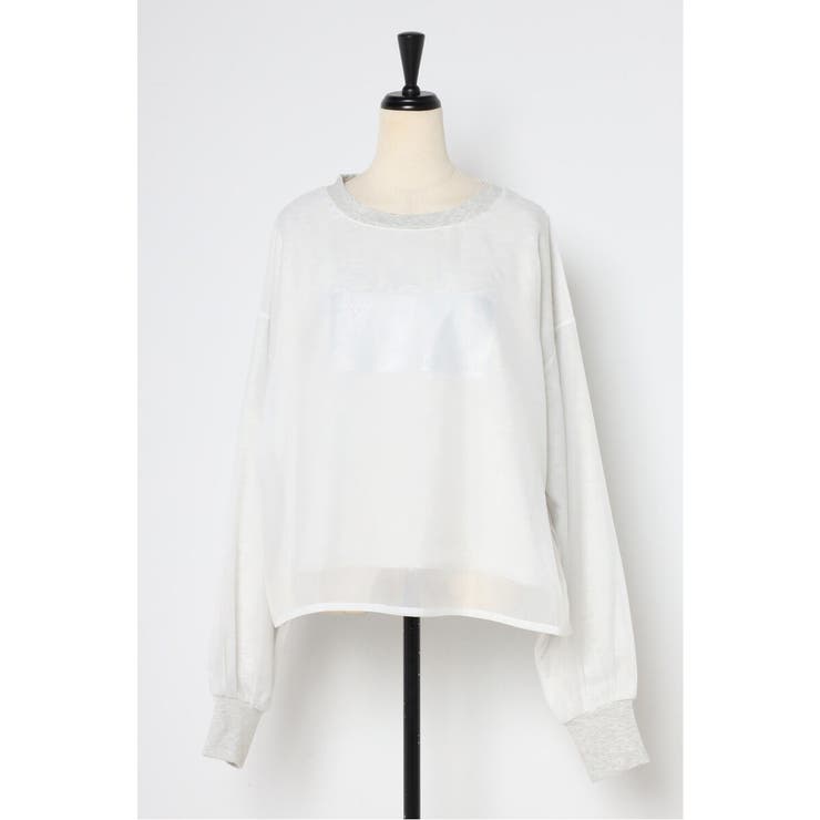 シアーレイヤードスウェット 88-004456 | BONJOUR SAGAN | 詳細画像47 