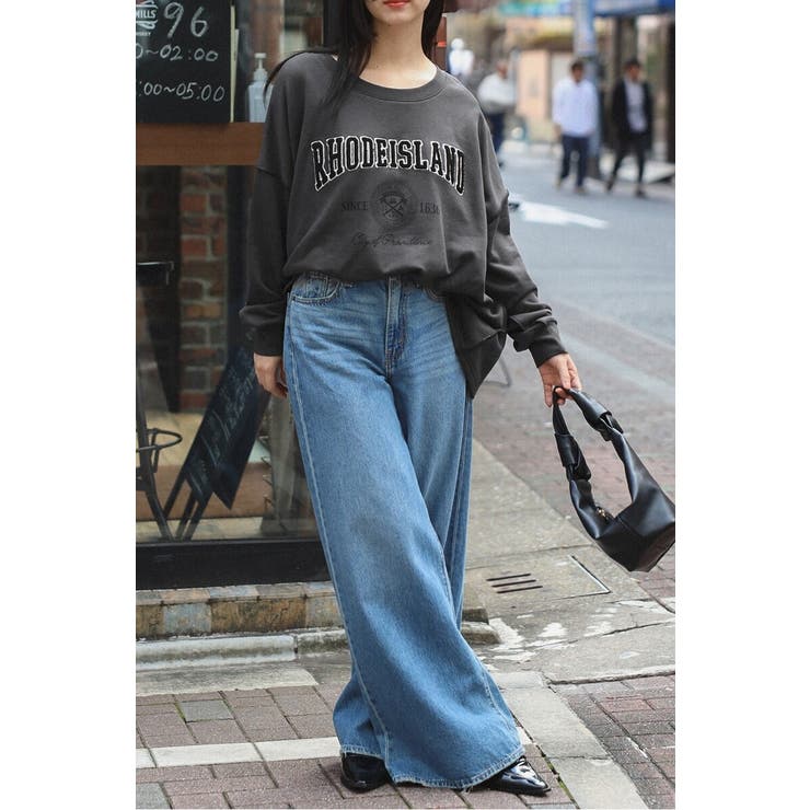 サガラ刺繍アウトステッチカレッジロゴスウェット 88-004457 | BONJOUR SAGAN | 詳細画像38 