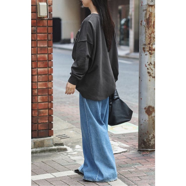 サガラ刺繍アウトステッチカレッジロゴスウェット 88-004457 | BONJOUR SAGAN | 詳細画像40 