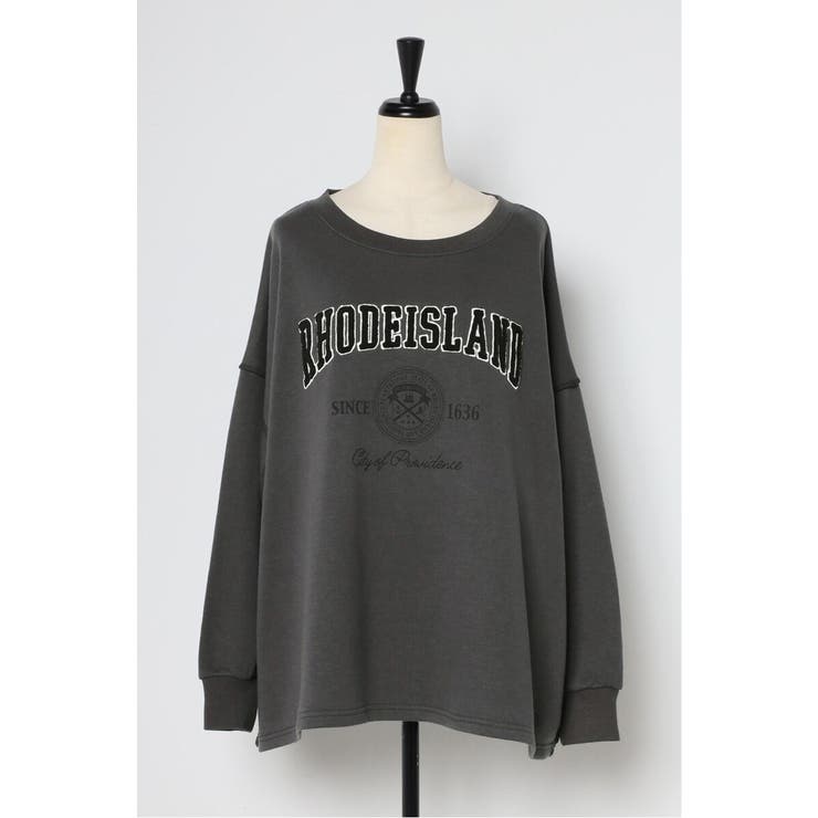 サガラ刺繍アウトステッチカレッジロゴスウェット 88-004457 | BONJOUR SAGAN | 詳細画像47 