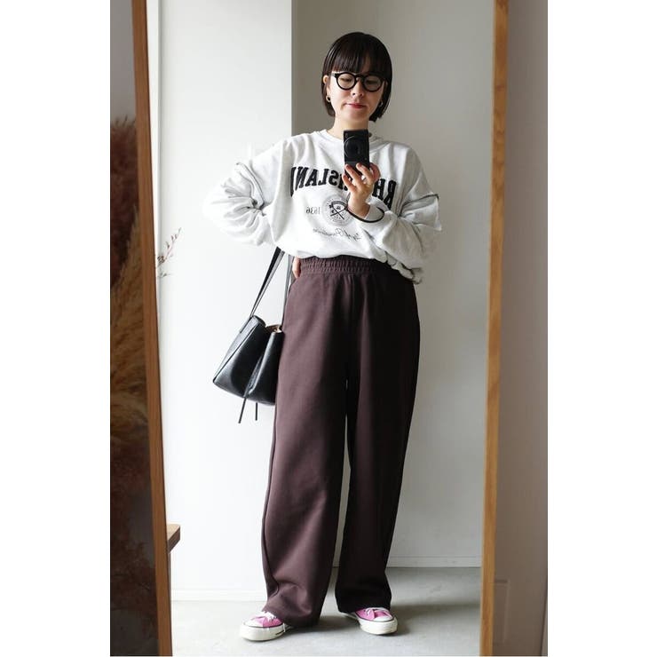 サガラ刺繍アウトステッチカレッジロゴスウェット 88-004457 | BONJOUR SAGAN | 詳細画像50 