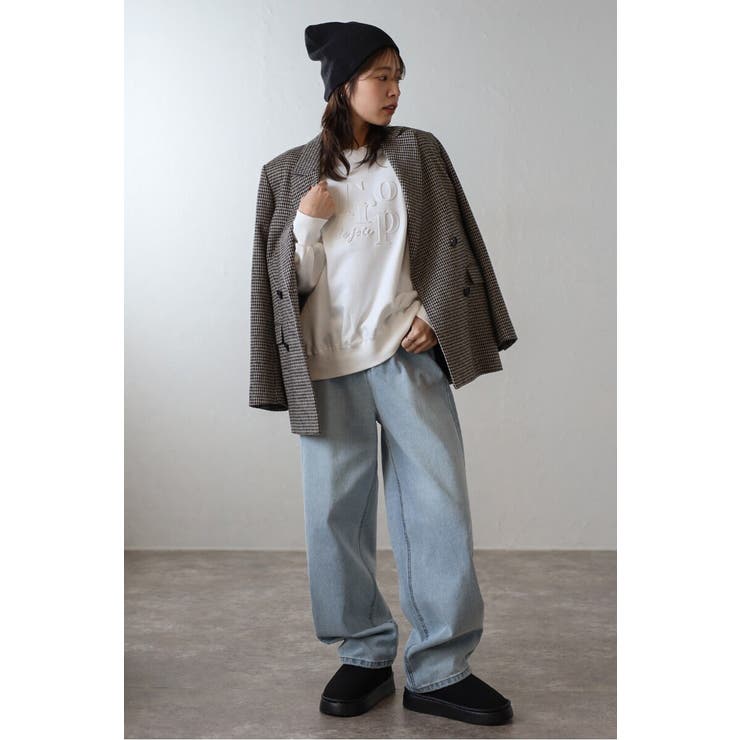 エンボスロゴスウェット 88-004461 | BONJOUR SAGAN | 詳細画像18 