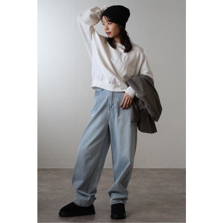 エンボスロゴスウェット 88-004461 | BONJOUR SAGAN | 詳細画像19 