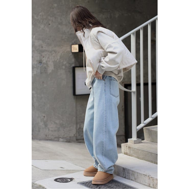 GENIALフロッキーロゴスウェット 88-004462 | BONJOUR SAGAN | 詳細画像4 