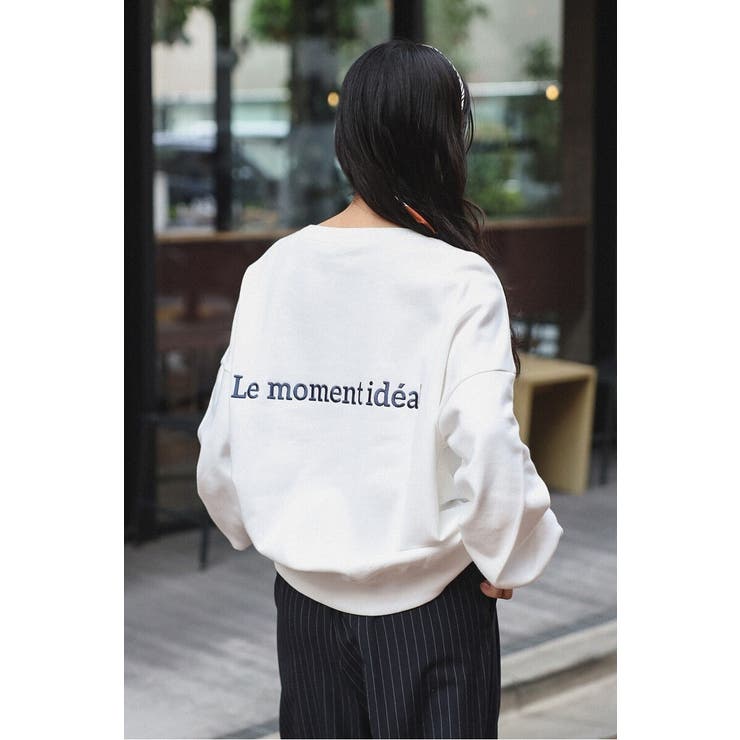 前後刺繍スウェット 88-004463 | BONJOUR SAGAN | 詳細画像4 