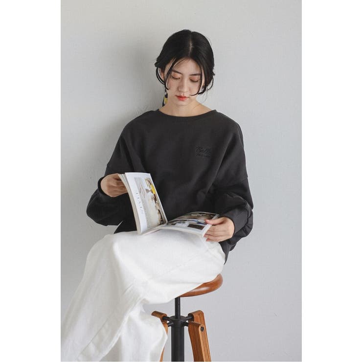 前後刺繍スウェット 88-004463 | BONJOUR SAGAN | 詳細画像13 