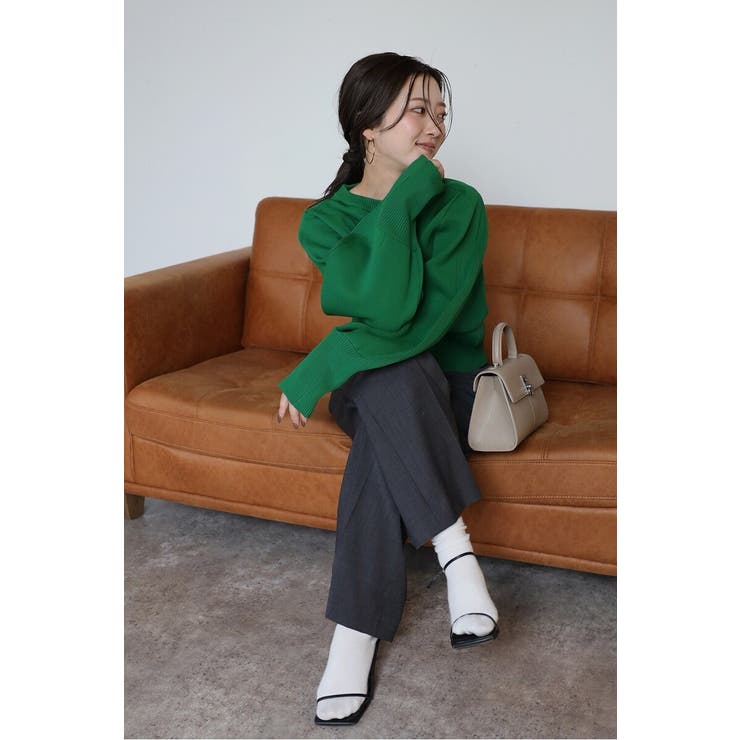 arm rib stitch | BONJOUR SAGAN | 詳細画像15 