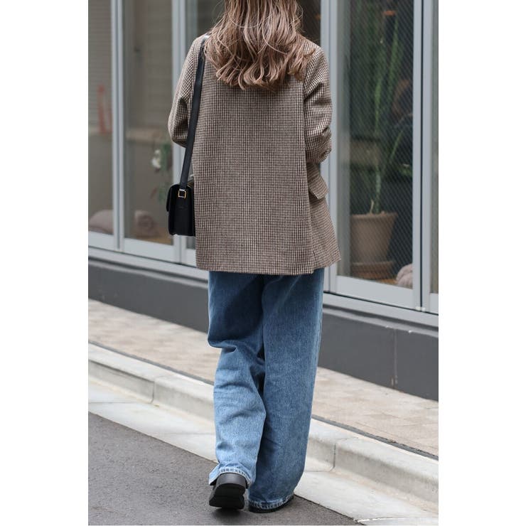 ガンクラブチェックオーバーサイズダブルジャケット 88-004491 | BONJOUR SAGAN | 詳細画像6 