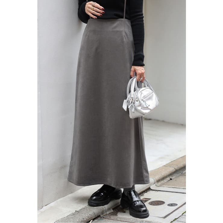 サスペンダーベロアスカート 88-004504 | BONJOUR SAGAN | 詳細画像3 