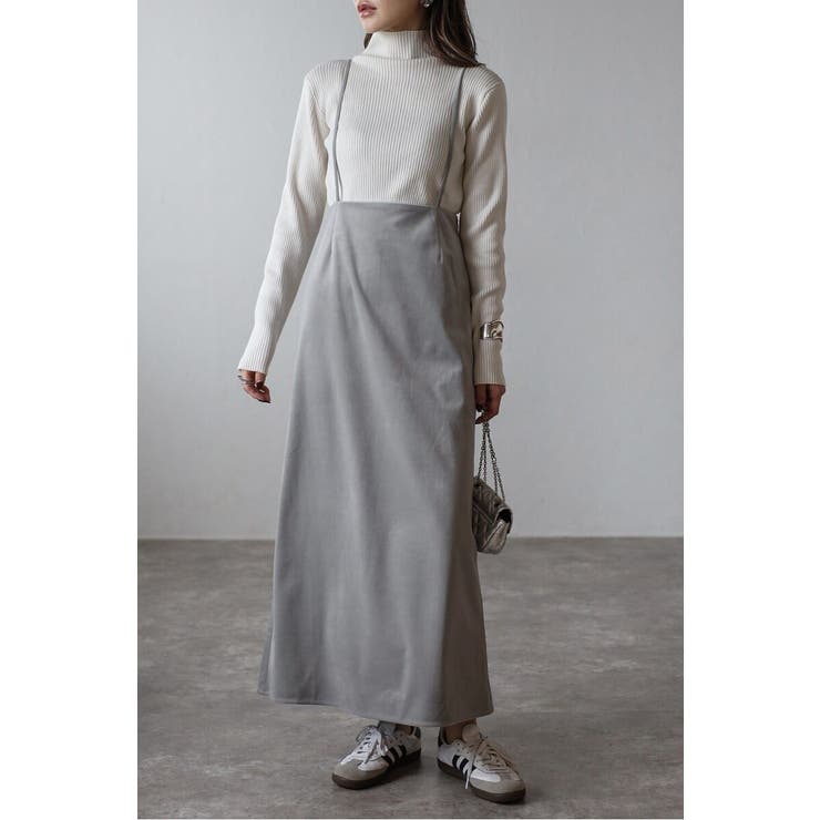 サスペンダーベロアスカート 88-004504 | BONJOUR SAGAN | 詳細画像18 