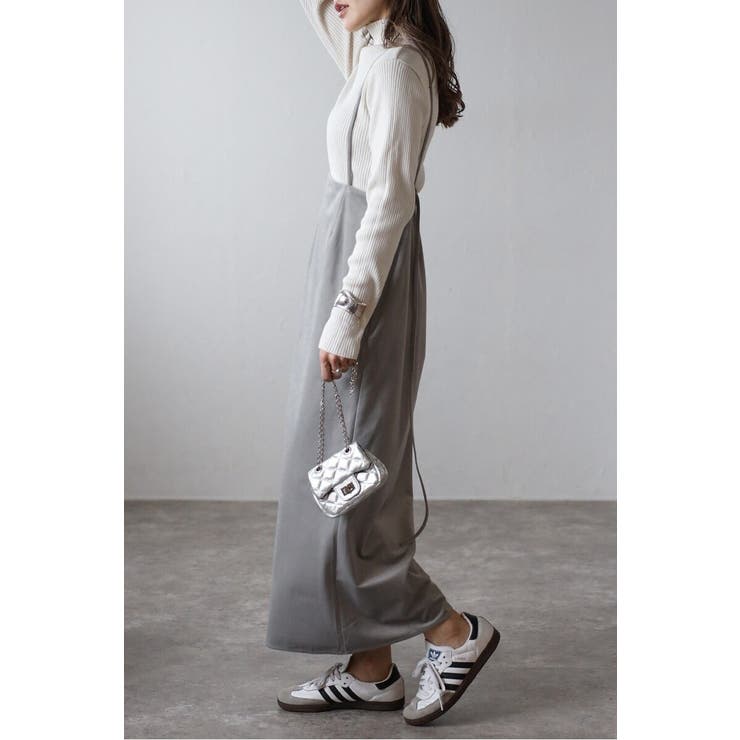 サスペンダーベロアスカート 88-004504 | BONJOUR SAGAN | 詳細画像19 