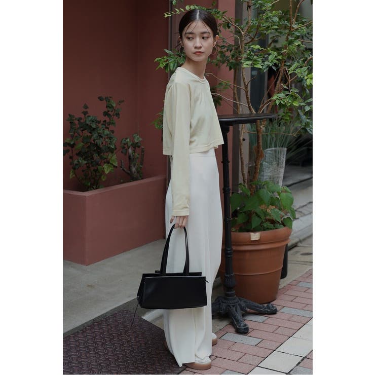 velour cropped pullover | BONJOUR SAGAN | 詳細画像17 