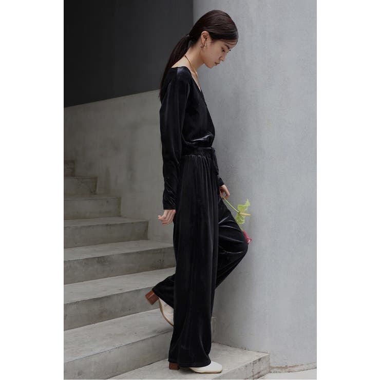 velour cachecoeur all | BONJOUR SAGAN | 詳細画像5 