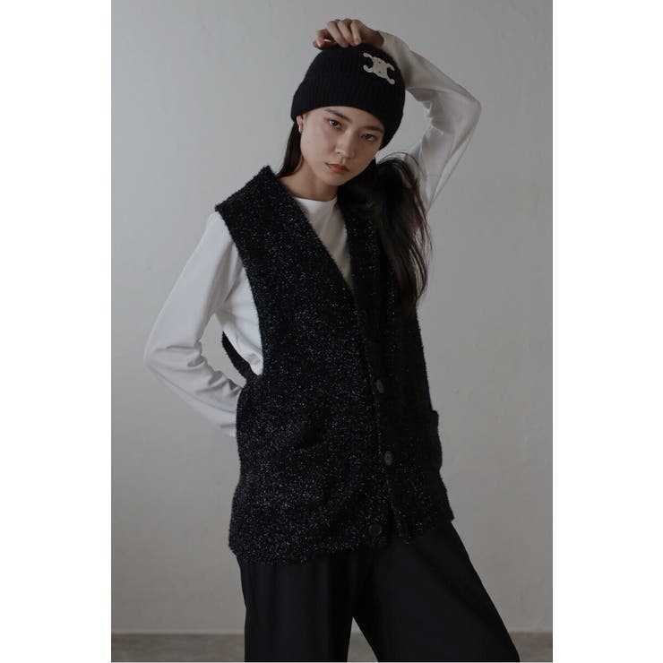 glitter shaggy black | BONJOUR SAGAN | 詳細画像23 