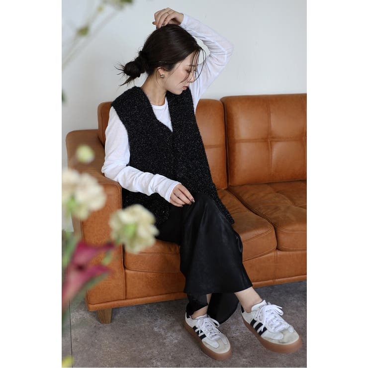 glitter shaggy black | BONJOUR SAGAN | 詳細画像38 