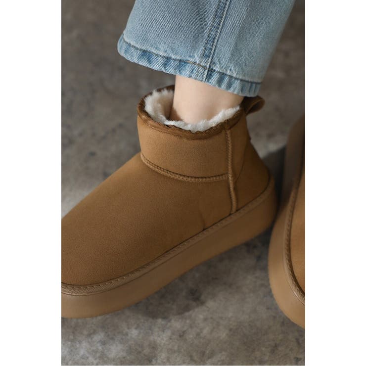 厚底ムートンブーツ 88-004630 | BONJOUR SAGAN | 詳細画像5 