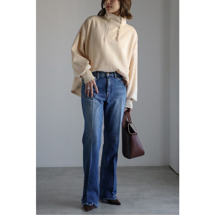 アンチピリング加工裏起毛ハイネックプルオーバー 88-004669 | BONJOUR SAGAN | 詳細画像2 