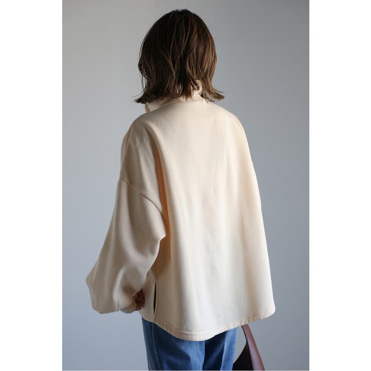 アンチピリング加工裏起毛ハイネックプルオーバー 88-004669 | BONJOUR SAGAN | 詳細画像12 