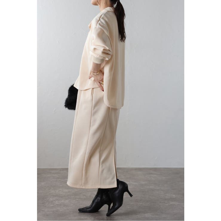 アンチピリング加工裏起毛ハイネックプルオーバー 88-004669 | BONJOUR SAGAN | 詳細画像16 