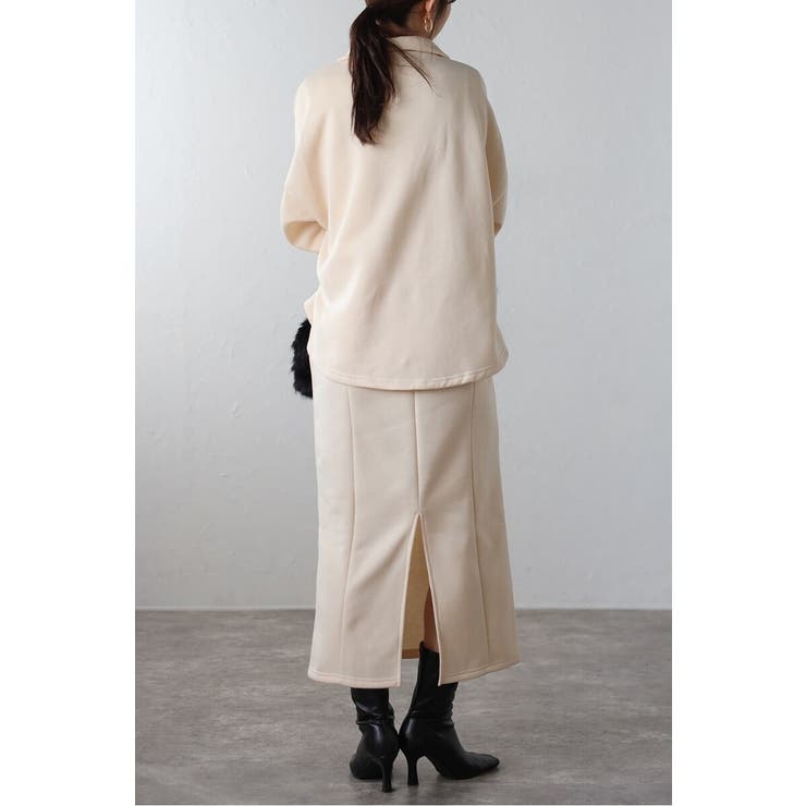 アンチピリング加工裏起毛ハイネックプルオーバー 88-004669 | BONJOUR SAGAN | 詳細画像17 