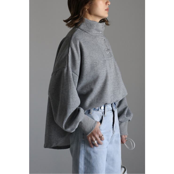 アンチピリング加工裏起毛ハイネックプルオーバー 88-004669 | BONJOUR SAGAN | 詳細画像19 