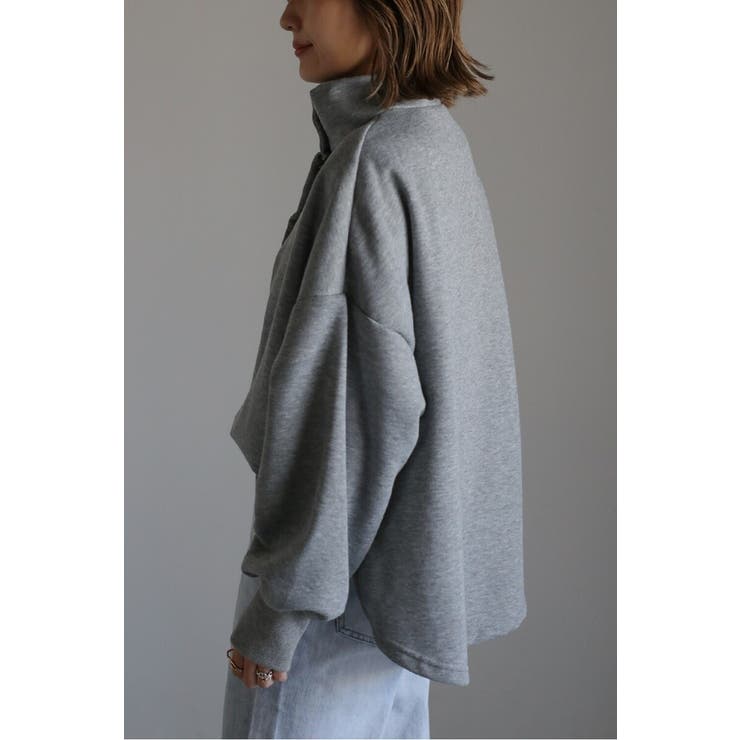 アンチピリング加工裏起毛ハイネックプルオーバー 88-004669 | BONJOUR SAGAN | 詳細画像21 