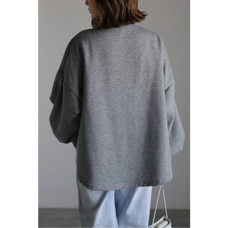 アンチピリング加工裏起毛ハイネックプルオーバー 88-004669 | BONJOUR SAGAN | 詳細画像22 