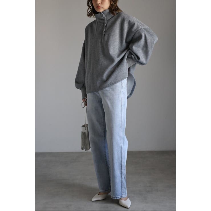 アンチピリング加工裏起毛ハイネックプルオーバー 88-004669 | BONJOUR SAGAN | 詳細画像25 