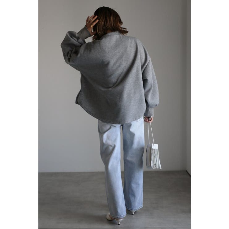 アンチピリング加工裏起毛ハイネックプルオーバー 88-004669 | BONJOUR SAGAN | 詳細画像27 