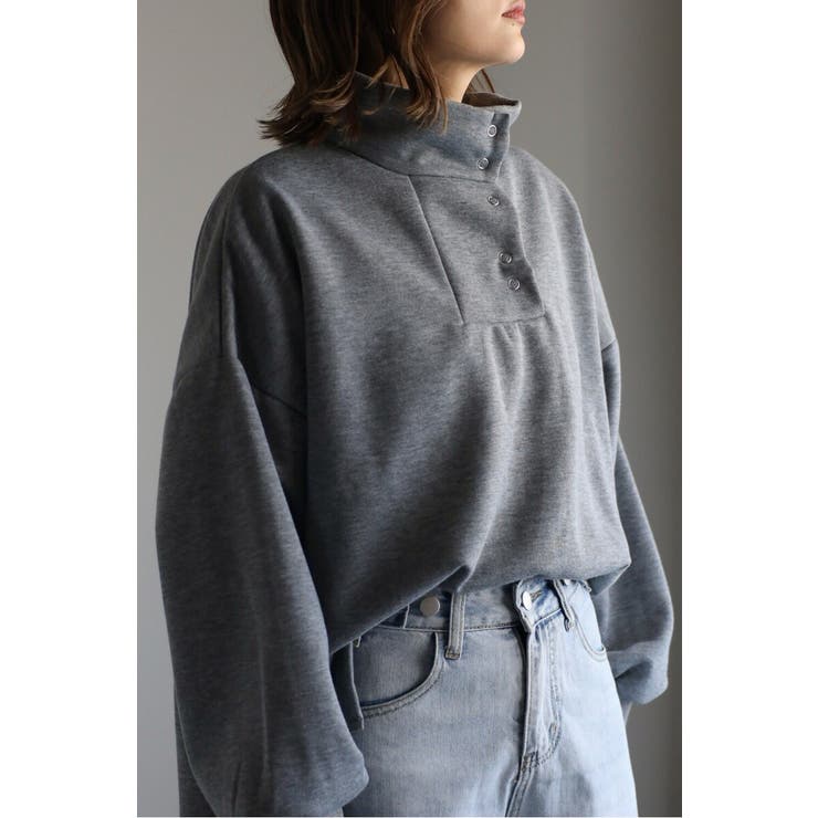 アンチピリング加工裏起毛ハイネックプルオーバー 88-004669 | BONJOUR SAGAN | 詳細画像28 