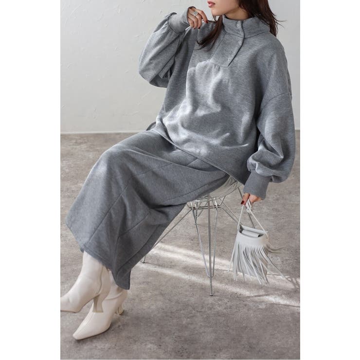 アンチピリング加工裏起毛ハイネックプルオーバー 88-004669 | BONJOUR SAGAN | 詳細画像33 