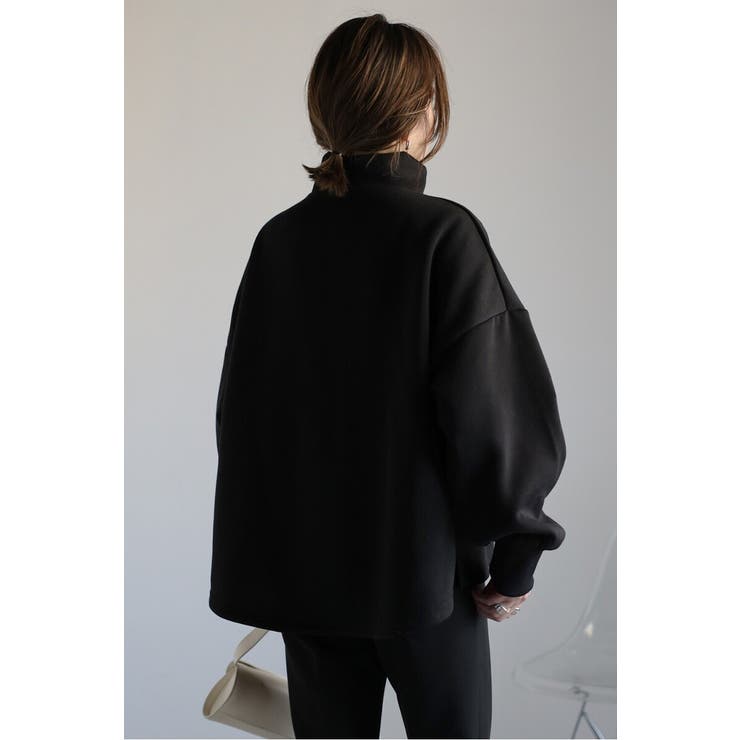 アンチピリング加工裏起毛ハイネックプルオーバー 88-004669 | BONJOUR SAGAN | 詳細画像41 