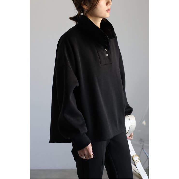 アンチピリング加工裏起毛ハイネックプルオーバー 88-004669 | BONJOUR SAGAN | 詳細画像42 