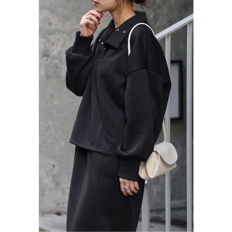 アンチピリング加工裏起毛ハイネックプルオーバー 88-004669 | BONJOUR SAGAN | 詳細画像48 